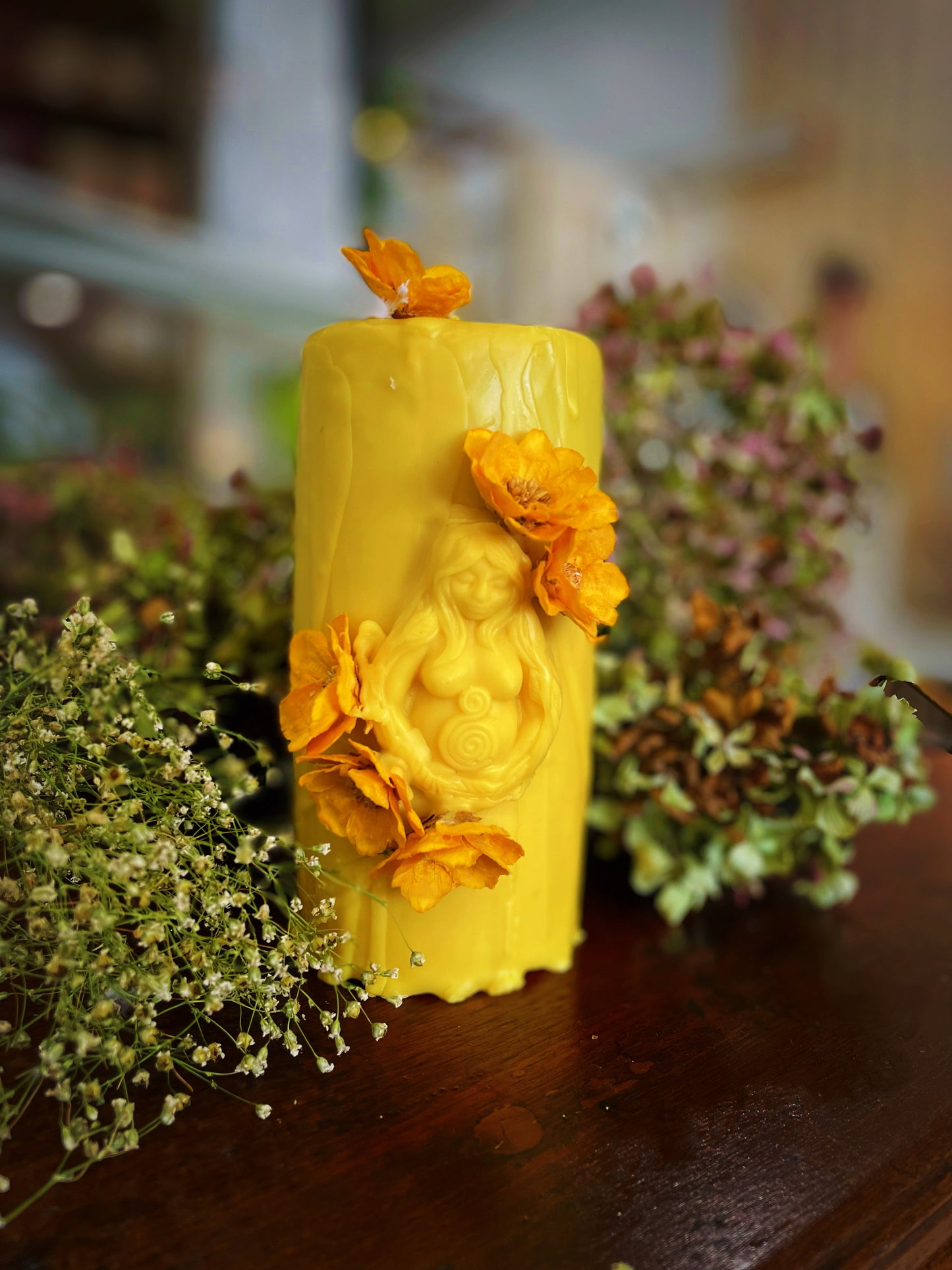 Mother Earth blessing Candles