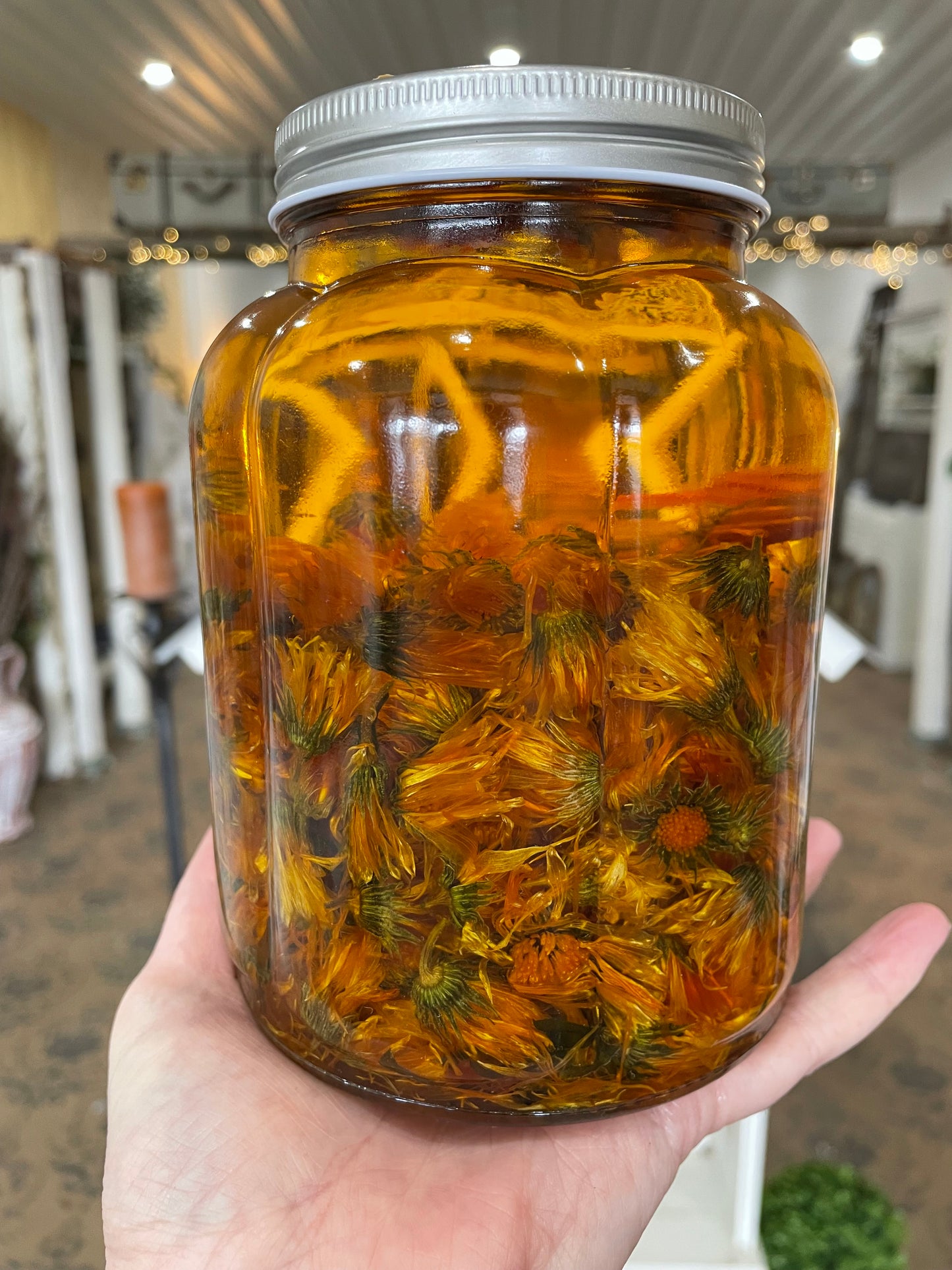 Calendula infused in Jojoba oil (Available 23 October)
