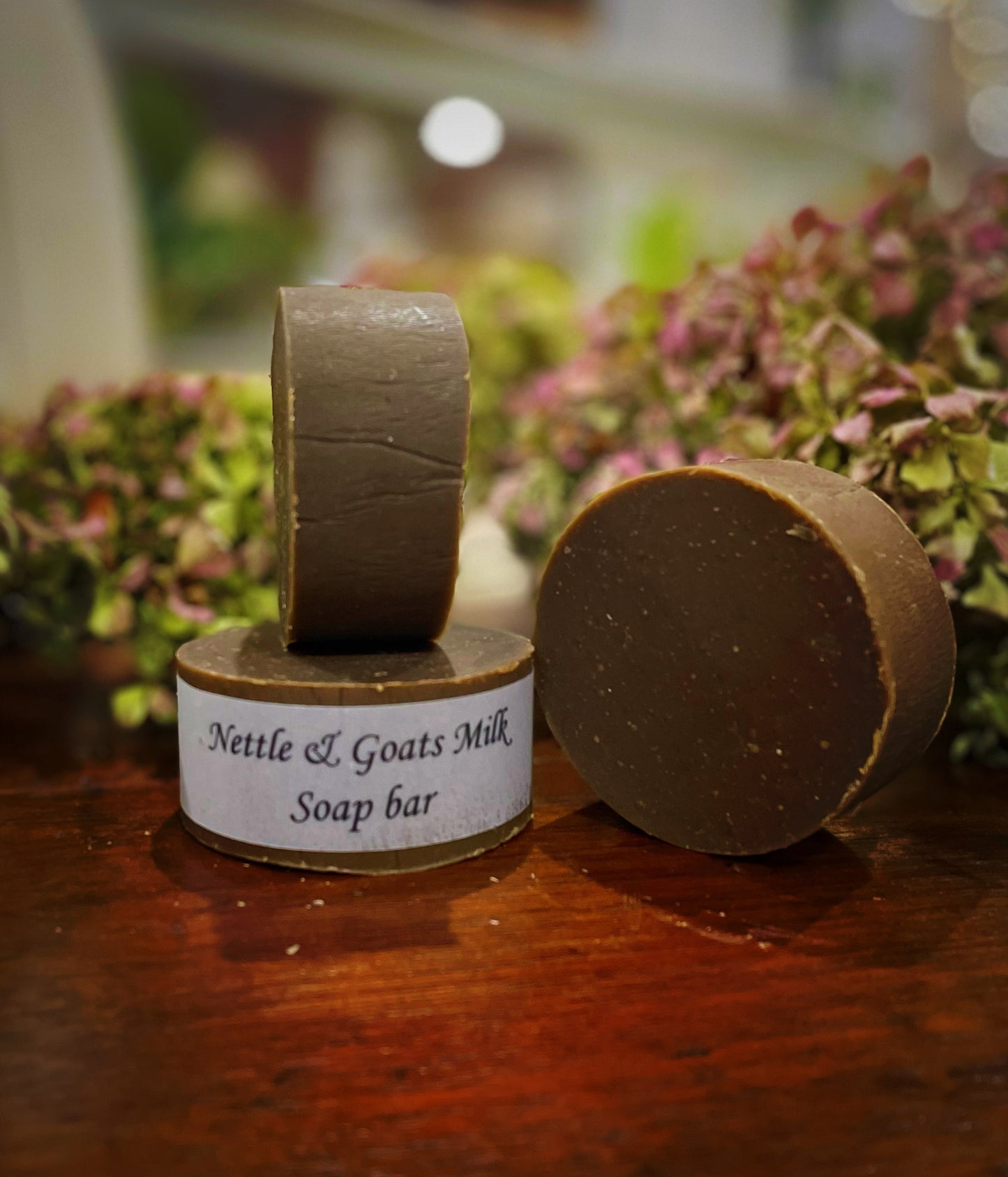 Goats milk and nettle soap