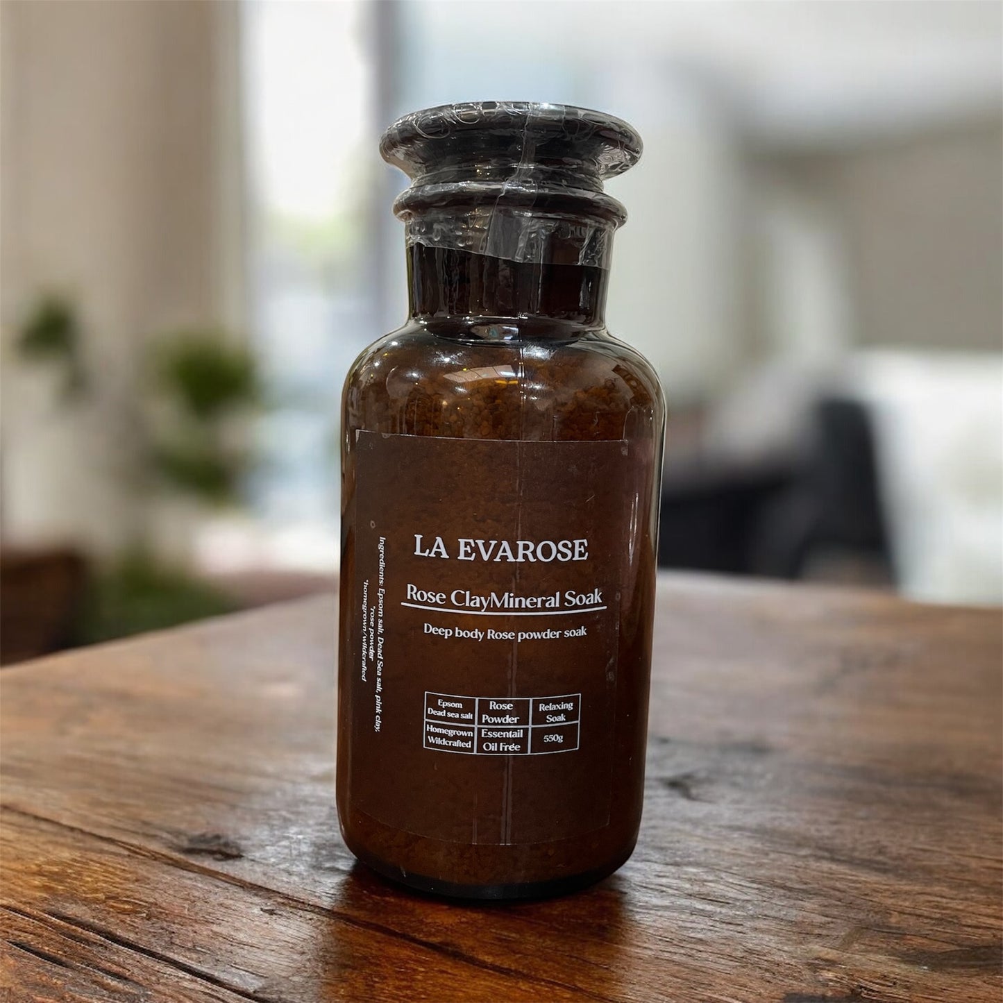 Rose Clay Mineral Soak