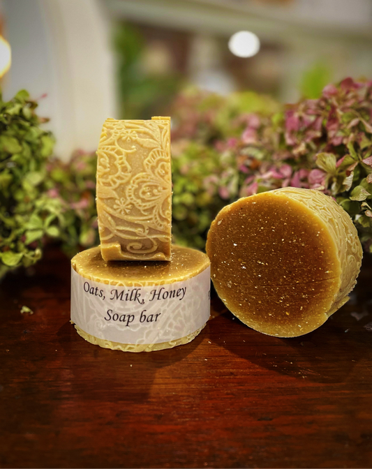 Oats, Milk, Honey soap bar