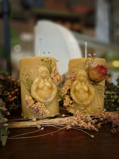 Mother Earth blessing Candles