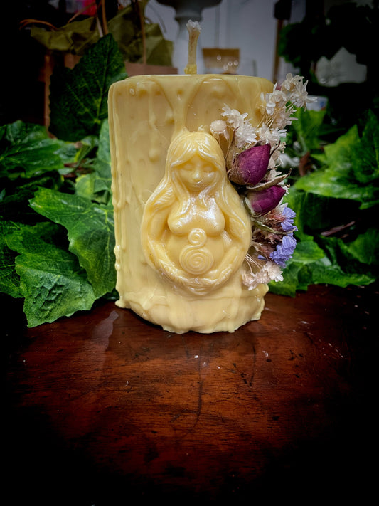 Mother Earth blessing Candles