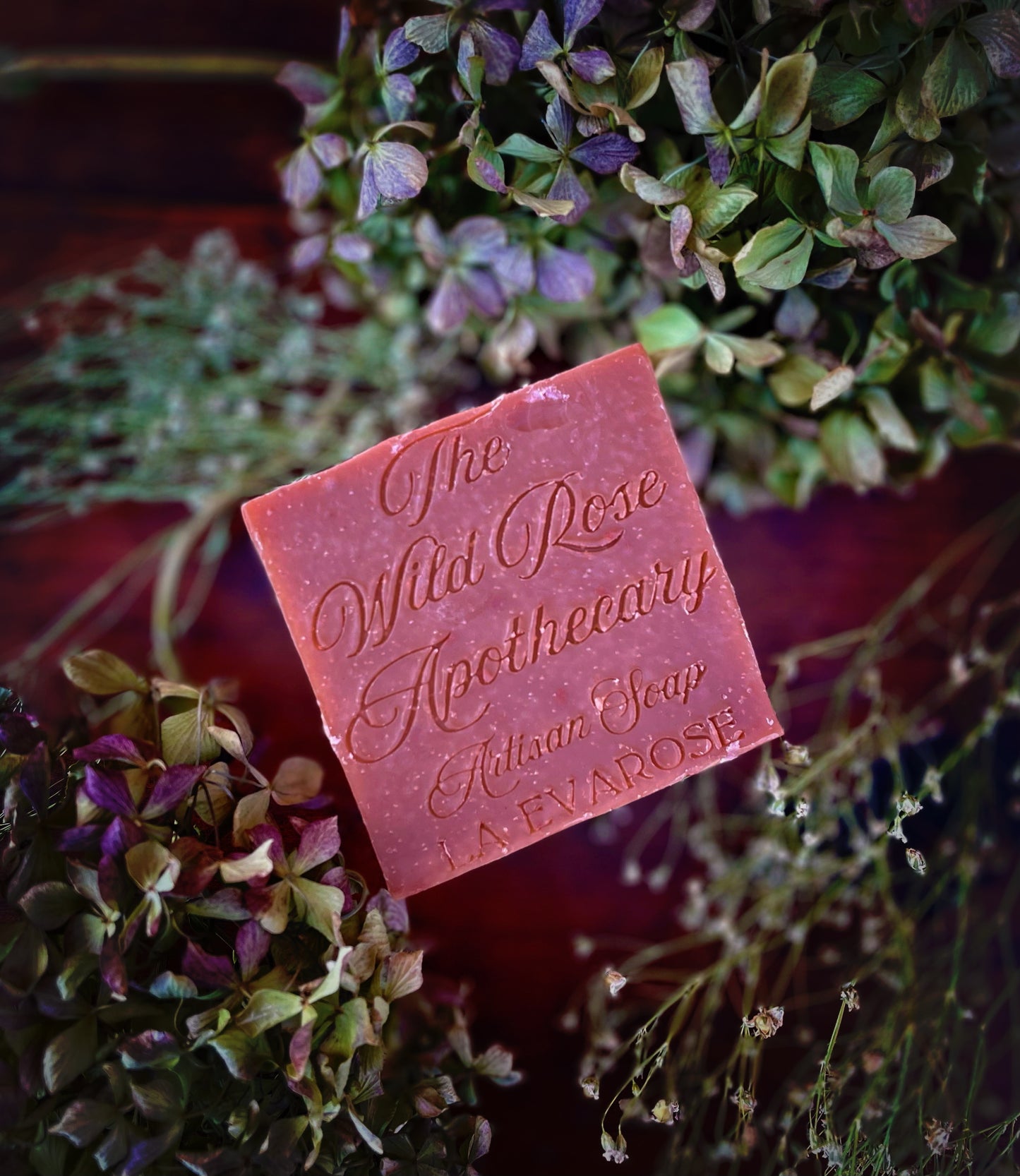French Block Pink Clay Soap