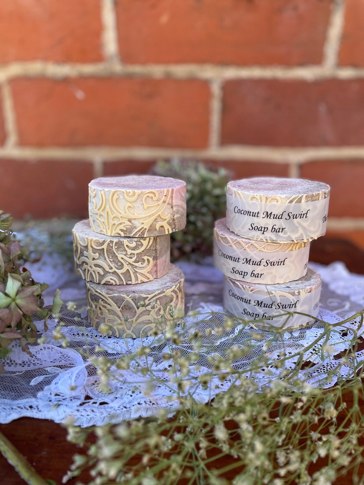 Coconut Mud Swirl Salt Bar