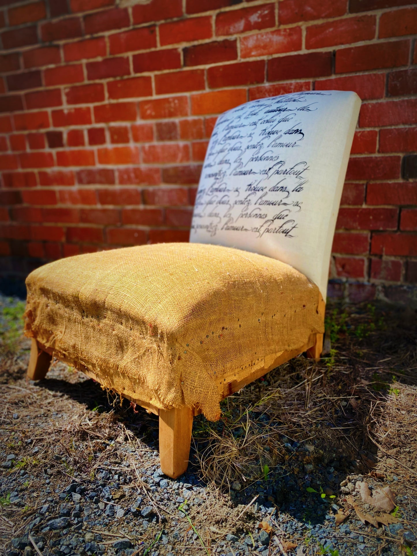 Vintage bedroom chair