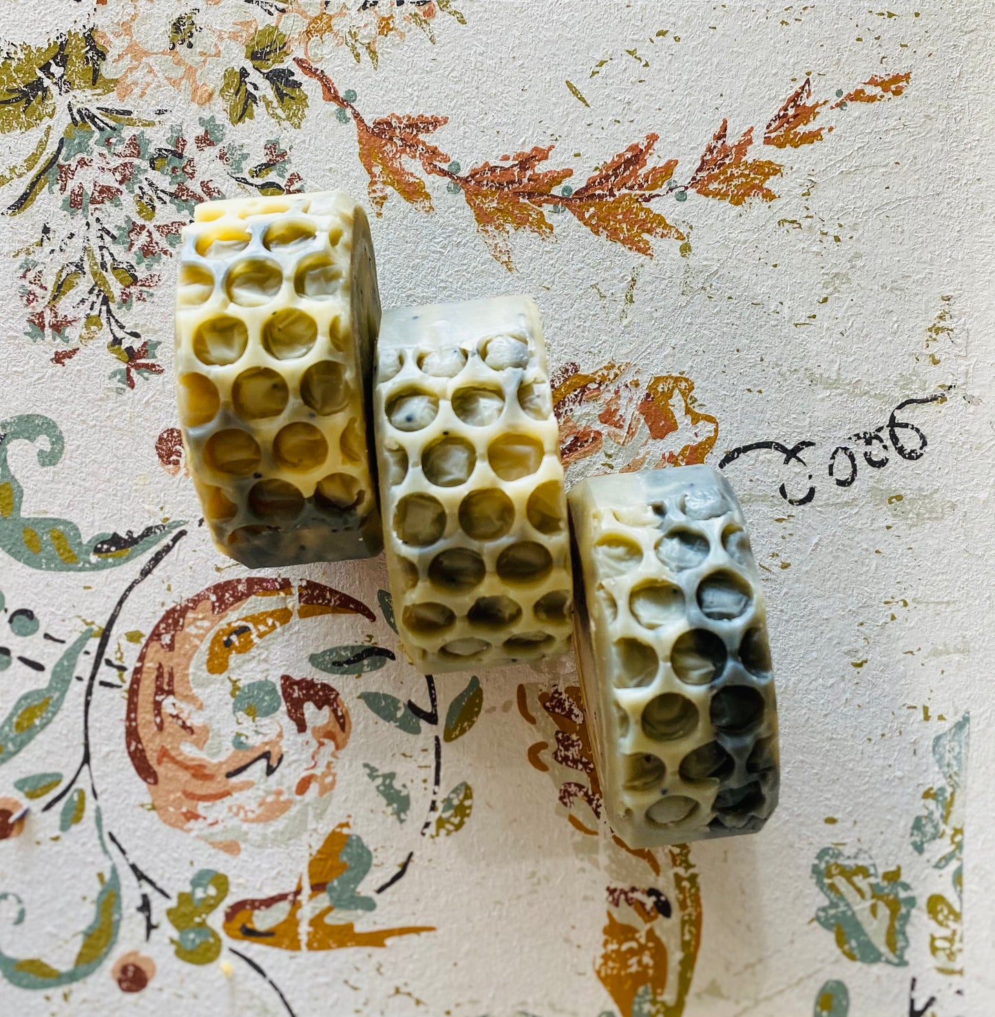 Honey and poppyseed soap