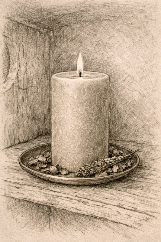 La Evarose Beeswax Pillars